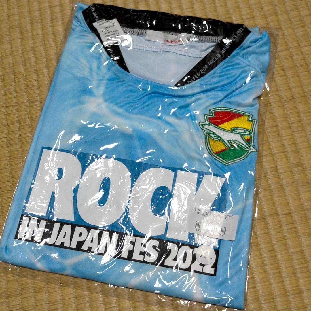 Amazon.co.jp: ROCK IN JAPAN FES 2022 サッカーTシャツ ジェフ